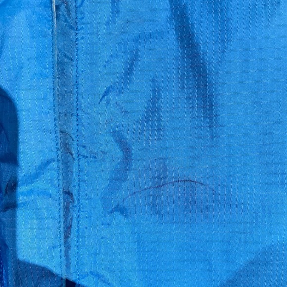 Marmot PreCip Eco Rain Waterproof Jacket Blue Zip Up Vented Arms Sz X-Small SALE - Picture 7 of 10